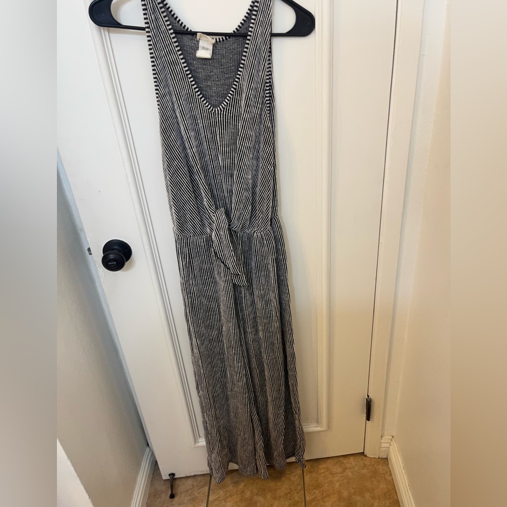 Zebra print jumpsuit Size L